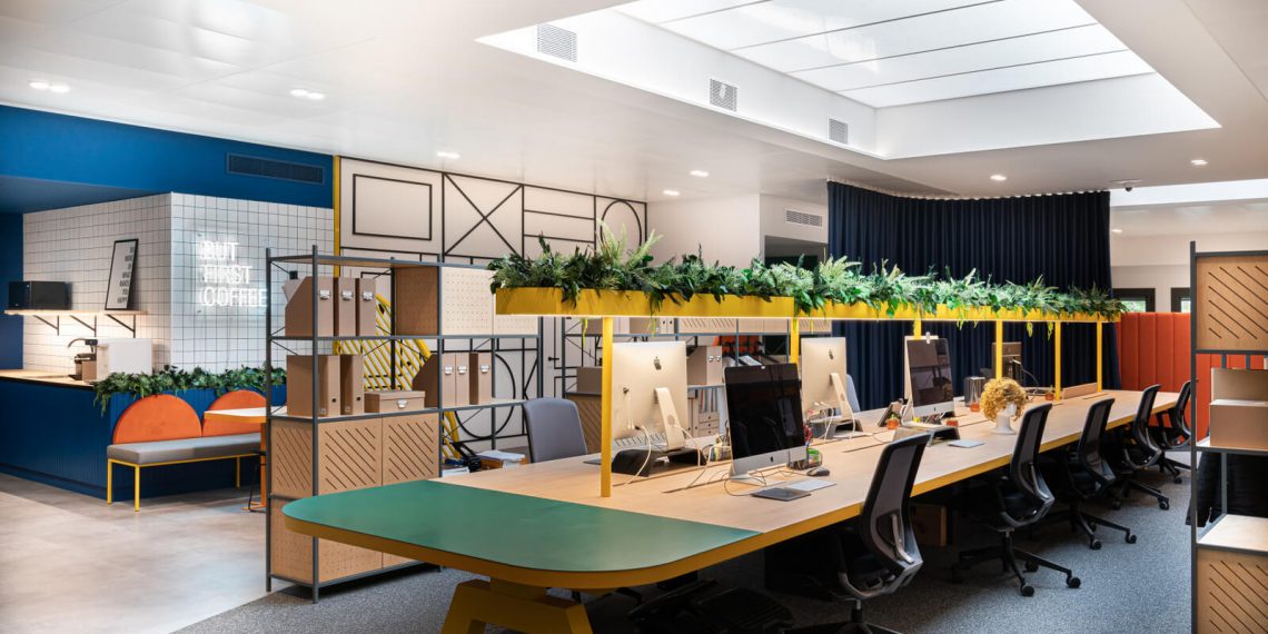 Unas oficinas para dejar volar la creatividad, por estudio Denys & von Arend