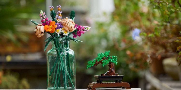 Lego crea kits de flores para ayudar a la gente a relajarse en casa