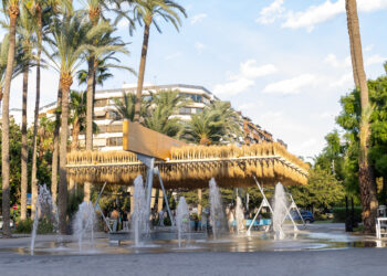 Un cielo de esparto frente a Casa Mediterráneo inaugura la cuarta edición de TAC! Festival de Arquitectura Urbana